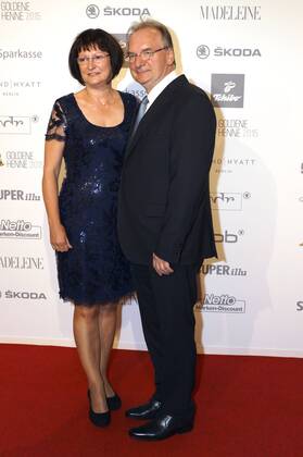 Reiner Haseloff mit Frau bei der Verleihung der 21. Goldenen Henne 2015 im Velodrom. Berlin, 05.09.2015 Foto:xJ.xQuinternx xFuturexImage