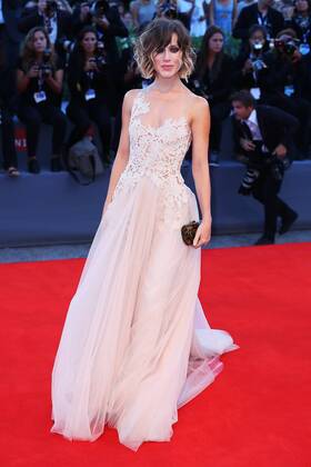 VENICE, ITALY - Gabriella Pession attends Kineo Award Red Carpet during 72nd Venice Film Festival at Palazzo Del Cinema on September 6, 2015 in Venice, Italy. (Mark Cape insidefoto) markxcape