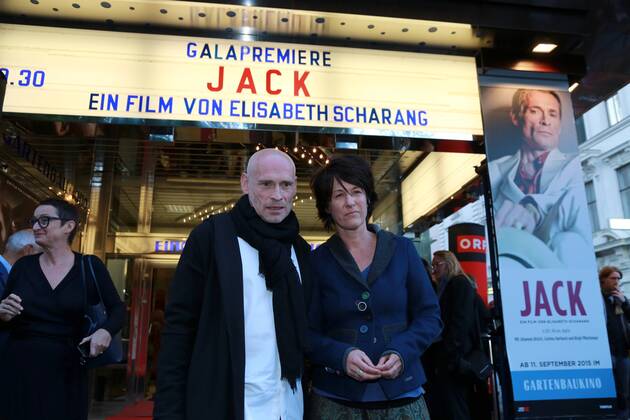 Premiere - JACK Wien, Gartenbaukino, 08. 09. 2015 Johannes KRISCH, Elisabeth SCHARANG