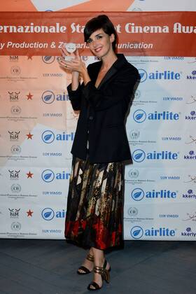 72nd Venice Film Festival, Starlight Cinema Awards. Pictured: Paz Vega  SimonexComi Venezia2015