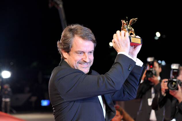72nd Venice Film Festival, Red carpet closing ceremony and Golden Lyon Award Pictured Lorenzo Vigas  CamillaxMorandi Veneziax2015