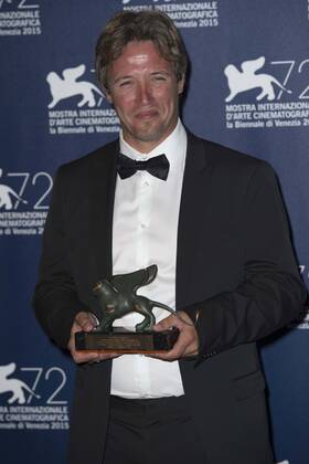 Venezia 12 09 2015 72. Mostra Internazionale d Arte Cinematografica Festival del Cinema di Venezia Premio miglior interpretazione maschile - Dominique Leborne  0