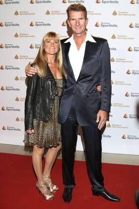Dr. Michael Groß mit Ehefrau Ilona bei der Verleihung der Goldenen Sportpyramide 2015 in der Handelskammer. Hamburg, 12.09.2015 Foto:xgbrcix xFuturexImage