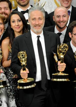 Jon Stewart PRIMETIME EMMY AWARDS: PRESSROOM Los Angeles  Patrick Rideaux PicturePerfect