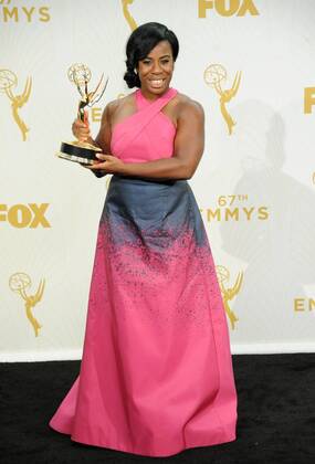 Uzo Aduba PRIMETIME EMMY AWARDS: PRESSROOM Los Angeles  Patrick Rideaux PicturePerfect