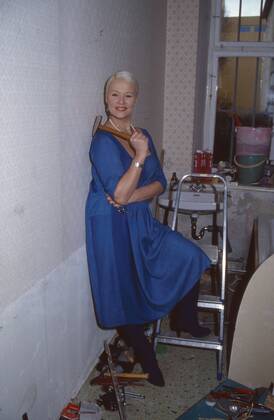 Die deutsche Schauspielerin Heidi Stroh, Deutschland 1970er Jahre. German actress Heidi Stroh, Germany 1970s. 24x36Dia120 Copyright: HeinzxBrowers UnitedArchives2000602