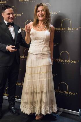 Piluca en los Premios Dedales de Oro 2015 en Madrid. 588 cordon press Piluca at the Dedales de Oro Awards 2015 in Madrid. Cordon Press 