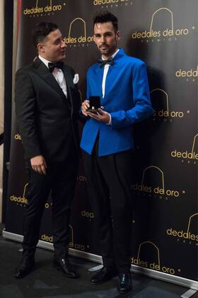 Juan Brea en los Premios Dedales de Oro 2015 en Madrid. 588 cordon press Juan Brea at the Dedales de Oro Awards 2015 in Madrid. Cordon Press 