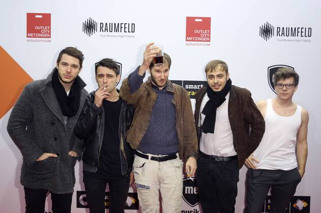 Wanda beim Musikexpress Style Award 2015 im Kosmos. Berlin, 15.10.2015 Foto:xS.xGabschx xFuturexImage
