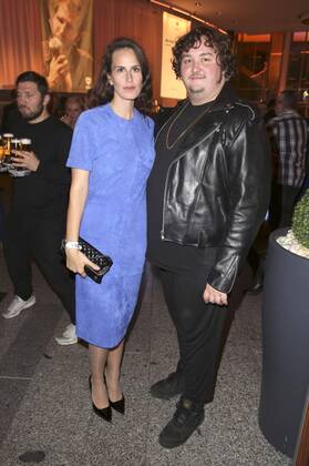 Saralisa Volm und Daniel Zillmann beim Musikexpress Style Award 2015 im Kosmos. Berlin, 15.10.2015 Foto:xS.xGabschx xFuturexImage