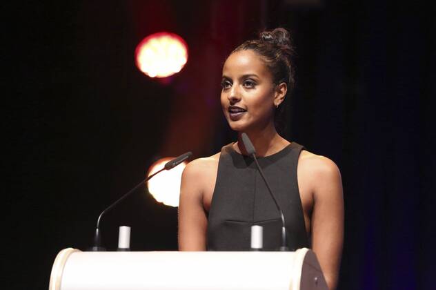 Sara Nuru beim Musikexpress Style Award 2015 im Kosmos. Berlin, 15.10.2015 Foto:xS.xGabschx xFuturexImage