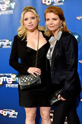 Caroline und Annette Frier ,l-r, kommt zur Verleihung des Deutschen Comedypreis 2015 am 20.10.2015 ins Coloneum in Köln.