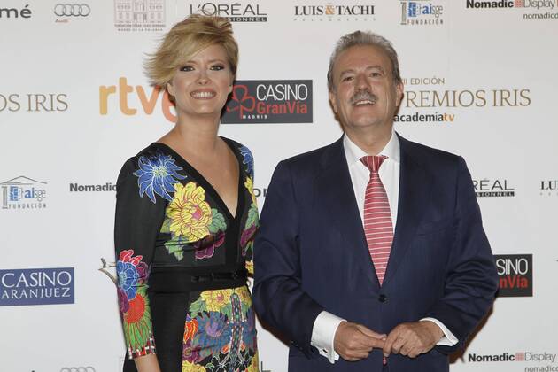 XVII Edicion de los premios Iris de la Academia de Television 2015. XVII Edition of Iris awards from Television Academy, Spain. Photo by J. Luis Cuesta 261 Cordon. Cordon Press 