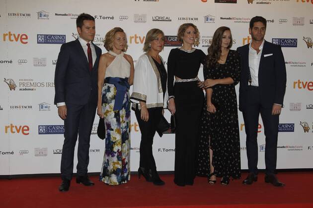 XVII Edicion de los premios Iris de la Academia de Television 2015. XVII Edition of Iris awards from Television Academy, Spain. Photo by J. Luis Cuesta 261 Cordon. Cordon Press 