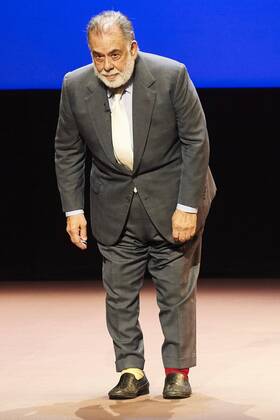 Oct. 22, 2015 - Gijon, Principado de Asturias, Spain - Francis For Coppola during his tribute at the Jovellanos Theatre in Gijon, on October 22, 2015 on the eve of the Princess of Asturias awards ceremony. Gijon Spain  - ZUMAg15_
