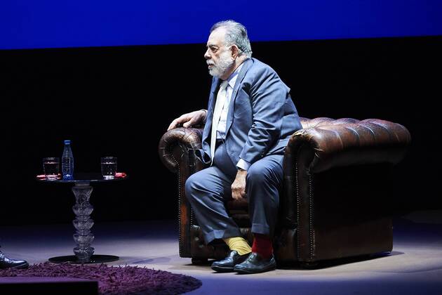 Oct. 22, 2015 - Gijon, Principado de Asturias, Spain - Francis For Coppola during his tribute at the Jovellanos Theatre in Gijon, on October 22, 2015 on the eve of the Princess of Asturias awards ceremony. Gijon Spain  - ZUMAg15_