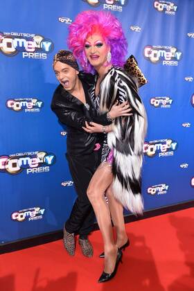 Der Deutsche Comedy Preis am 20.10.2015 in den MMC Studios in Köln Julian F. M. Stoeckel & Olivia Jones xTTx