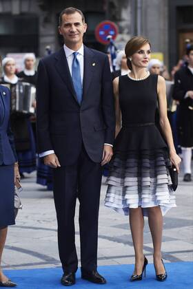 Oct. 23, 2015 - Oviedo, Principado de Asturias, Spain - King Felipe VI of Spain, Queen Letizia of Spain attended the Princesa de Asturias Awards 2015 (Princess of Asturias awards) ceremony at the Campoamor Theater on October 23, 2015 in Oviedo, Spain. Oviedo Spain  - ZUMAg15_