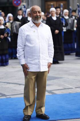 Oct. 23, 2015 - Oviedo, Principado de Asturias, Spain - Leonardo Padura attended the Princesa de Asturias Awards 2015 (Princess of Asturias awards) ceremony at the Campoamor Theater on October 23, 2015 in Oviedo, Spain. Oviedo Spain  - ZUMAg15_