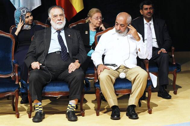 Oct. 23, 2015 - Oviedo, Principado de Asturias, Spain - Francis Ford Coppola, Leonardo Padura attended the Princesa de Asturias Awards 2015 (Princess of Asturias awards) ceremony at the Campoamor Theater on October 23, 2015 in Oviedo, Spain..Pool Oviedo Spain  - ZUMAg15_