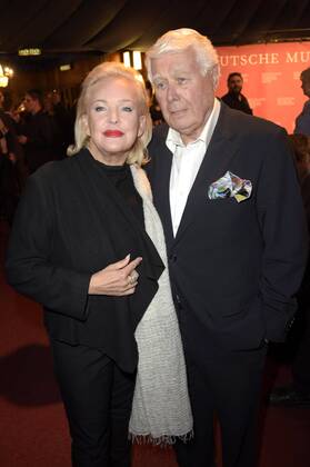 Angelika Milster und Peter Weck bei der Verleihung des Deutschen Musical Theater Preises 2015 im TIPI am Kanzleramt. Berlin, 26.10.2015 Foto:xFredericx xFuturexImage