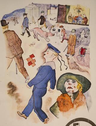 Dec. 12, 2014 - George Grosz, painting, Germany, 1920 s, historical, - ZUMAg14