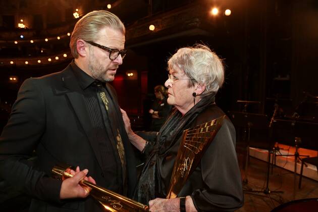 Nestroy- DER WIENER THEATERPREIS Wien, Ronacher, 02. 11. 2015 Roland KOCH, Elisabeth ORTH