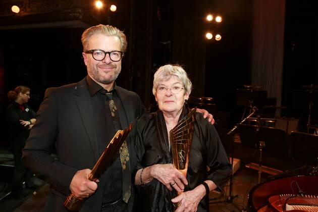 Nestroy- DER WIENER THEATERPREIS Wien, Ronacher, 02. 11. 2015 Roland KOCH, Elisabeth ORTH