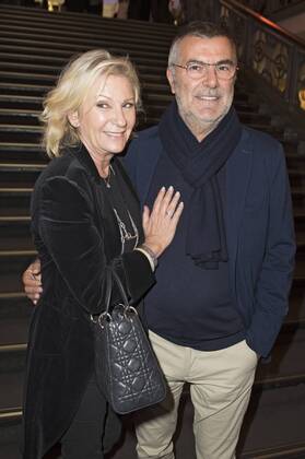 Sabine Christiansen mit Gatte Norbert Medus beim Act Now Jugend Award 2015 im Friedrichstadt-Palast. Berlin, 02.11.2015 Foto:xFredericx xFuturexImage