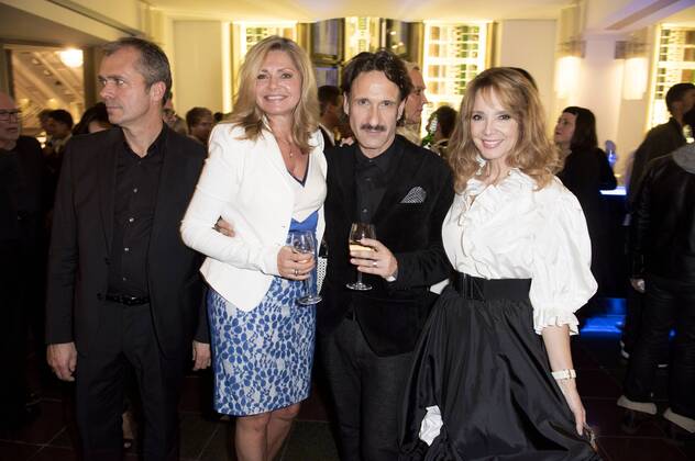 Patrick Winczewski, Maren Gilzer, Falk-Willy Wild und Cornelia Corba beim Act Now Jugend Award 2015 im Friedrichstadt-Palast. Berlin, 02.11.2015 Foto:xFredericx xFuturexImage