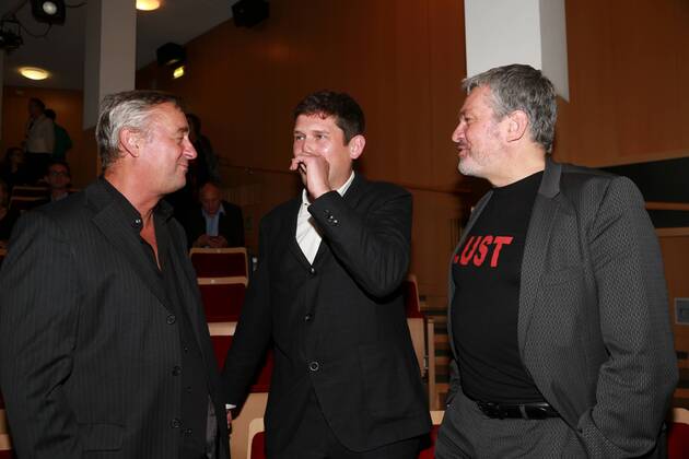 Ö Kabarettpreis Wien, Urania, 03. 11. 2015 Andreas VITASEK , Rupert HENNING, Werner BRIX