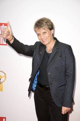 Jutta Kleinschmidt bei der Verleihung des Goldenen Lenkrads 2015 im Berliner Axel-Springer-Haus. Berlin, 10.11.2015 Foto:xFredericx xFuturexImage
