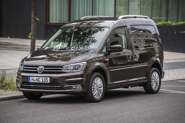 Der neue VW Caddy mit Einparkhilfe