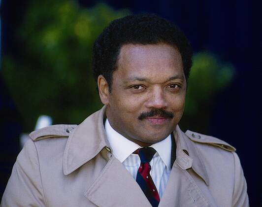 Feb. 12, 2015 - Chicago, Illinois, United States of America - Chicago, Illinois. 1987.Jesse Jackson Portrait. ..Credit: Chicago United States of America - ZUMAr142