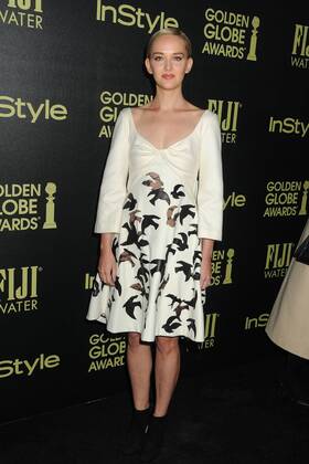 17 November 2015 - West Hollywood, California - Jess Weixler. Hollywood Foreign Press Association and InStyle Celebrate The 2016 Golden Globe Award Season held at Ysabel.  ByronxPurvis AdMedia