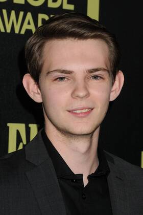 17 November 2015 - West Hollywood, California - Robbie Kay. Hollywood Foreign Press Association and InStyle Celebrate The 2016 Golden Globe Award Season held at Ysabel.  ByronxPurvis AdMedia