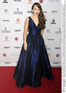 Holly Taylor bei der Gala zur 43. Verleihung der International Emmy Awards 2015 im New York Hilton Hotel. New York, 23.11.2015 Foto:xD.xVanxTinex xFuturexImage