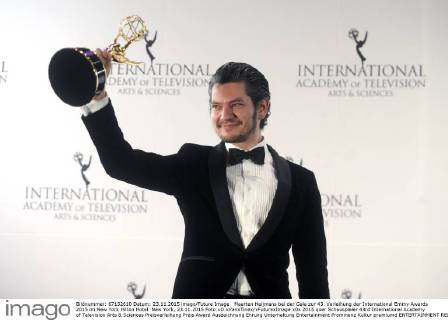 Maarten Heijmans bei der Gala zur 43. Verleihung der International Emmy Awards 2015 im New York Hilton Hotel. New York, 23.11.2015 Foto:xD.xVanxTinex xFuturexImage