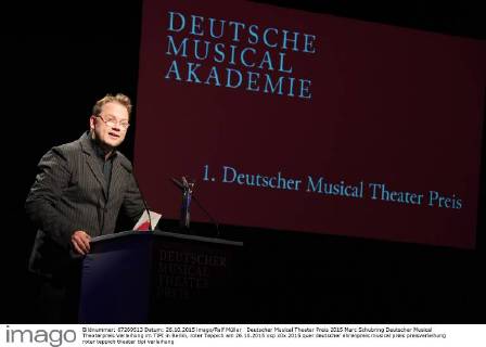 Deutscher Musical Theater Preis 2015 Marc Schubring Deutscher Musical Theaterpreis Verleihung im TIPI in Berlin, roter Teppich am 26.10.2015
