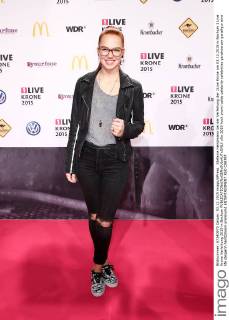 Stefanie Heinzmann bei der Verleihung der 1Live Krone am 03.12.2015 in Bochum 1 Live Krone Verleihung 2015 in Bochum 