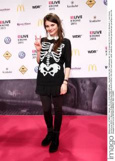 Joyce Ilg bei der Verleihung der 1Live Krone am 03.12.2015 in Bochum 1 Live Krone Verleihung 2015 in Bochum 