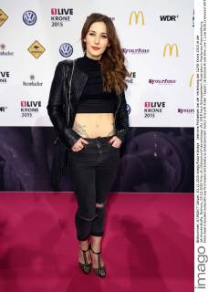 Jeannine Michaelsen bei der Verleihung der 1LIVE Krone 2015 in der Jahrhunderthalle. Bochum, 03.12.2015 Foto:xS.xGabschx xFuturexImage