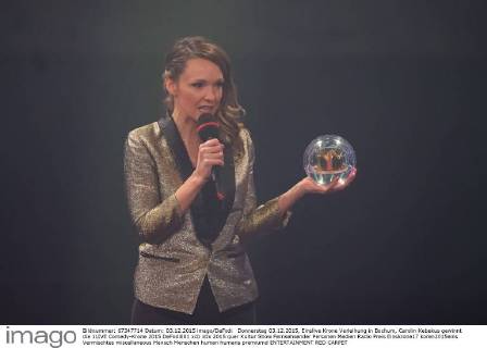 Donnerstag 03.12.2015, Einslive Krone Verleihung in Bochum, Carolin Kebekus gewinnt die 1LIVE Comedy-Krone 2015 DeFodi001