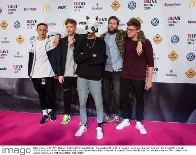 Donnerstag 03.12.2015, Einslive Krone Verleihung in Bochum, Cro DeFodi001