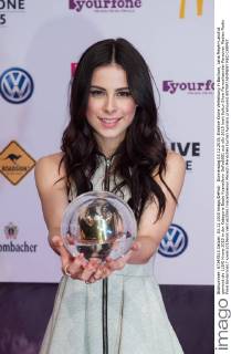 Donnerstag 03.12.2015, Einslive Krone Verleihung in Bochum, Lena Meyer-Landrut gewinnt die 1LIVE Krone 2015 in der Kategorie Beste Kuenstlerin DeFodi001