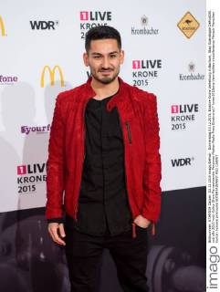 Donnerstag 03.12.2015, Einslive Krone Verleihung in Bochum, Ilkay Guendogan DeFodi001