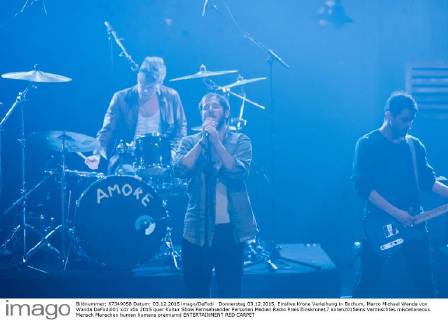 Donnerstag 03.12.2015, Einslive Krone Verleihung in Bochum, Marco Michael Wanda von Wanda DeFodi001