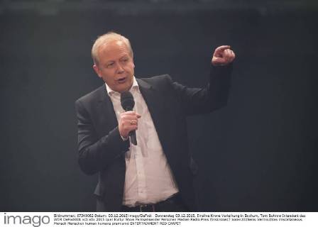 Donnerstag 03.12.2015, Einslive Krone Verleihung in Bochum, Tom Buhrow Intendant des WDR DeFodi001