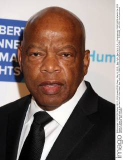 Dec. 8, 2015 - New York, New York, U.S. - Congressman JOHN LEWIS attends the 2015 Ripple of Hope Award held at the New York Hilton Hotel. New York U.S. - ZUMAk03_