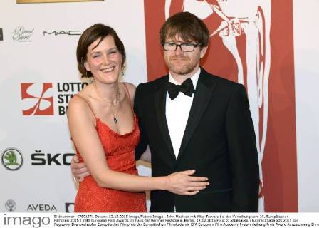 John Maclean mit Kitty Travers bei der Verleihung vom 28. Europäischen Filmpreis 2015 28th European Film Awards im Haus der Berliner Festspiele. Berlin, 12.12.2015 Foto:xC.xNiehausx xFuturexImage